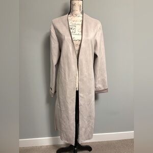 Beautiful suede Zara duster, size small